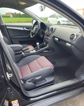 Audi A3 cena 27900 przebieg: 128000, rok produkcji 2010 z Gniezno małe 436